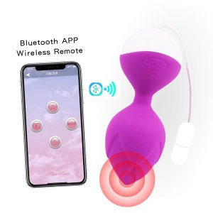 HB-Y15D9G11-APP Monsa Vibrating Egg, Female Masturbation Vibrating Massage Stick, App Remote Control Waterproof Wearable Adult Sex Toys