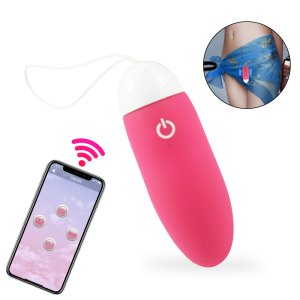 HB-B17-4-APP Lvy Vibrating Egg, Female Masturbation Vibrating Massage Stick, App Remote Control Waterproof Wearable Adult Sex Toys