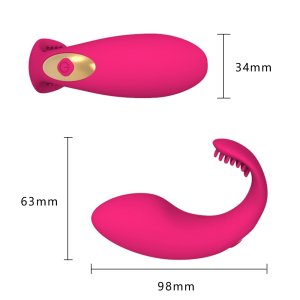 HB1811 Luna Vibrator, Insertion Female Masturbator, AV Stick, Adult Sex Products, Sex Toys - Without Remote Control