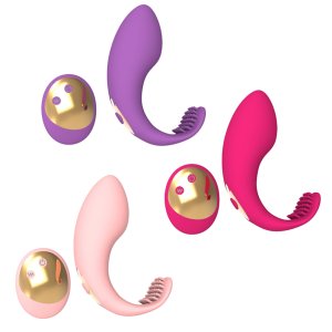 HB1811 Luna Vibrator, Insertion Female Masturbator, AV Stick, Adult Sex Products, Sex Toys - With Remote Control