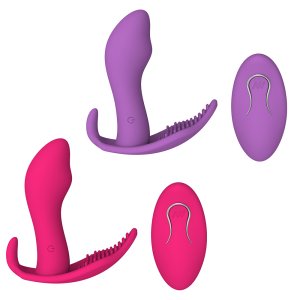 HB1819 Mide Vibrator, Insertion Female Masturbator, AV Stick, Adult Sex Products, Sex Toys - With Remote Control