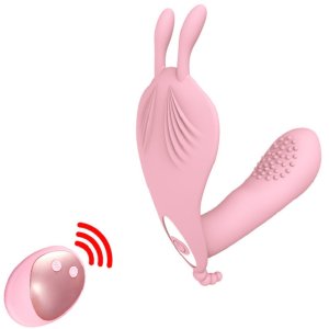HB1906 Jenne Vibrator, Insertion Female Masturbator, AV Stick, Adult Sex Products, Sex Toys - With Remote Control