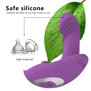 HB2112 Marilyn Vibrator, Insertion Female Masturbator, AV Stick, Adult Sex Products, Sex Toys - With Remote Control