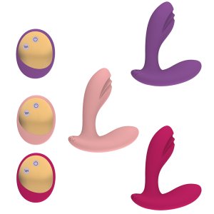 HB17015 Mide Vibrator, Insertion Female Masturbator, AV Stick, Adult Sex Products, Sex Toys - With Remote Control