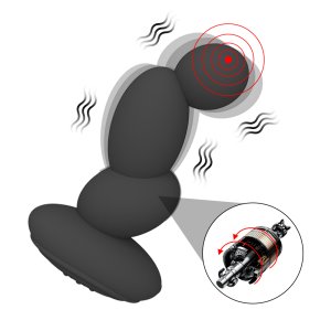 HB17027 Ainu Prostate Massager, Telescopic Anal Plug,  Male Backyard Masturbator, Adult Sex Products