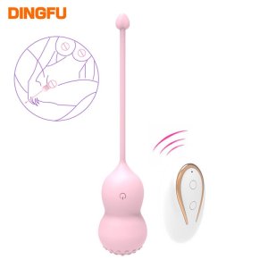 DINGFU Remote Control Vibrating Egg, 7-inch (DF-B035)
