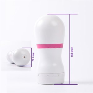 DINGFU Integral Masturbation Cup, 6-1/4-inch (DF-A004)