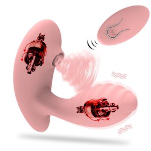 Fancial HB2023 Annie Vibrator, Insertion Female Masturbator, AV Stick, Adult Sex Products, Sex Toys - With Remote Control