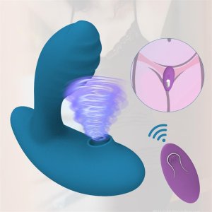 Fancial HB2023 Annie Vibrator, Insertion Female Masturbator, AV Stick, Adult Sex Products, Sex Toys - With Remote Control