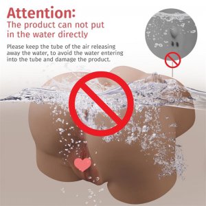 Fancial 24.25LB Sex Doll for Men Realistic Female Butt Life Size Male Masturbator Lifelike Sex Toy with Tight Vaginal Anal Real Love Doll Tempting Labia Sucking Stroker Pocket Pussy Ass -8.85*13*10.82 inch （SQ-MAS50083V）