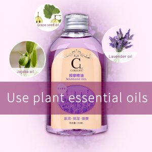 COKELIFE Aromatherapy Sensual Massage Oil for Couples - Aromatic Lavender Massage Oil - Relaxing Lavender Essential Oil - Full Body Massage Oil (203342)