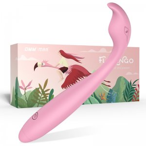 Fancial Flamingos Female Masturbation Stick Self-activated snap 10 Vibration frequency Silicone material