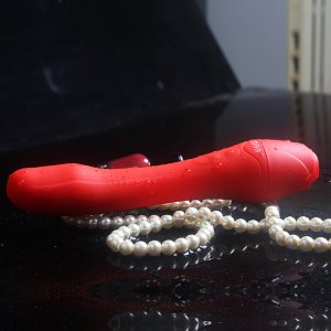 Fancial Rose Female Masturbation Stick Vibration frequency USB charging vibration Heating