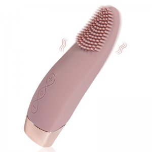 Fancial Vibrator - Powerful Vibrating Clitoral Stimulator, Personal Massager for Stimulation of Clitoris and Erogenous Zones - Soft Silicone, Waterproof, Rechargeable (SQ-V10029)