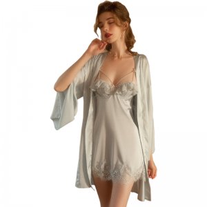 Fancial Vintage lace embroidery skirt (1810)