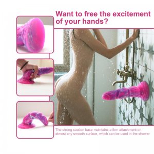Fancial Tentacle Realistic Dildo for Women: 8.26 inch Big Anal Dildo with Strong Suction Cup for Hands-Free Play, Huge Monster Liquid Silicone Anal Plug Prostate Massager Adult Sex Toys for Men & Women(SQ-WBD10144)
