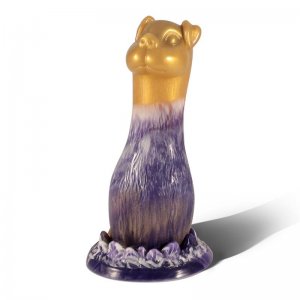 Fancial Multi Color Silicone Made Colorful Thick Big Dildo Toy Bumpy Syle Massive Suction Color Mixed, Chinese Zodiac Signs--Pig(SQ-WBD10167)