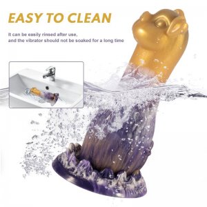 Fancial Multi Color Silicone Made Colorful Thick Big Dildo Toy Bumpy Syle Massive Suction Color Mixed, Chinese Zodiac Signs--Pig(SQ-WBD10167)